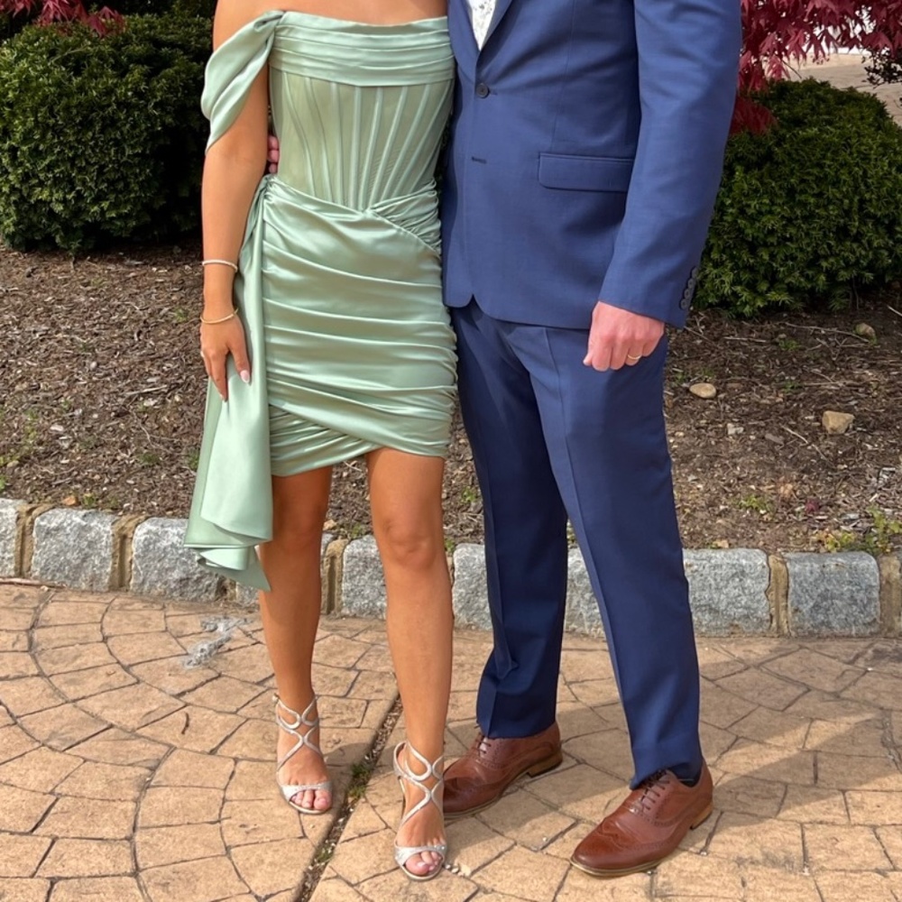 PROM/FORMAL GOWN! Satin cocktail dress